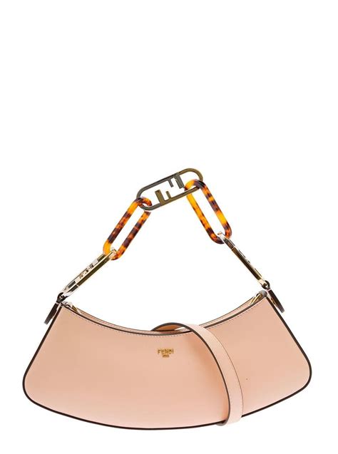 fendi pochette rosa|fendi black handbags.